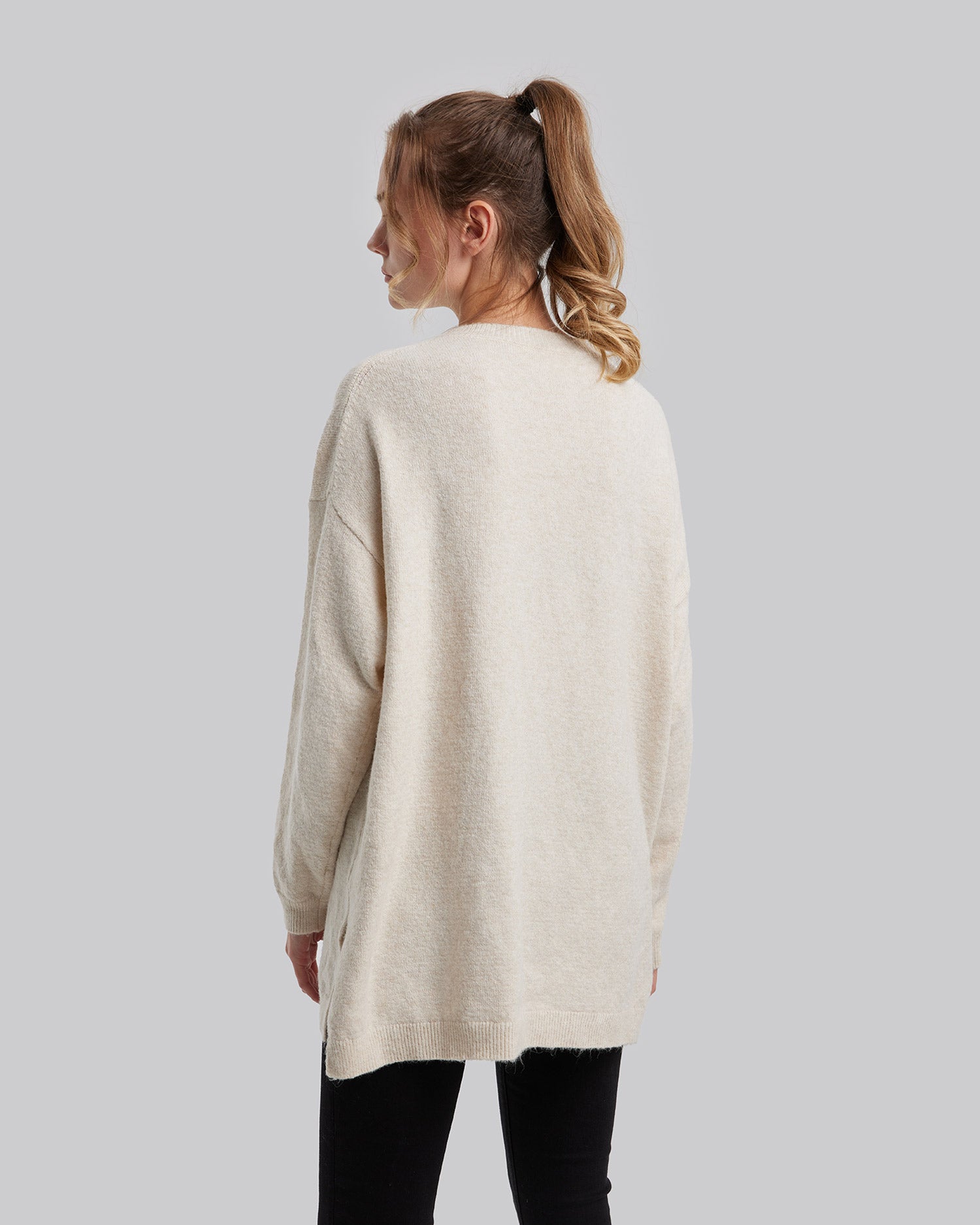 Plain Crewneck Sweater image 4