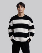Thick Stripes Ribbed Knitwear image 1