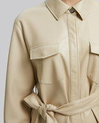 Pristine Faux-Leather Shirt image 5