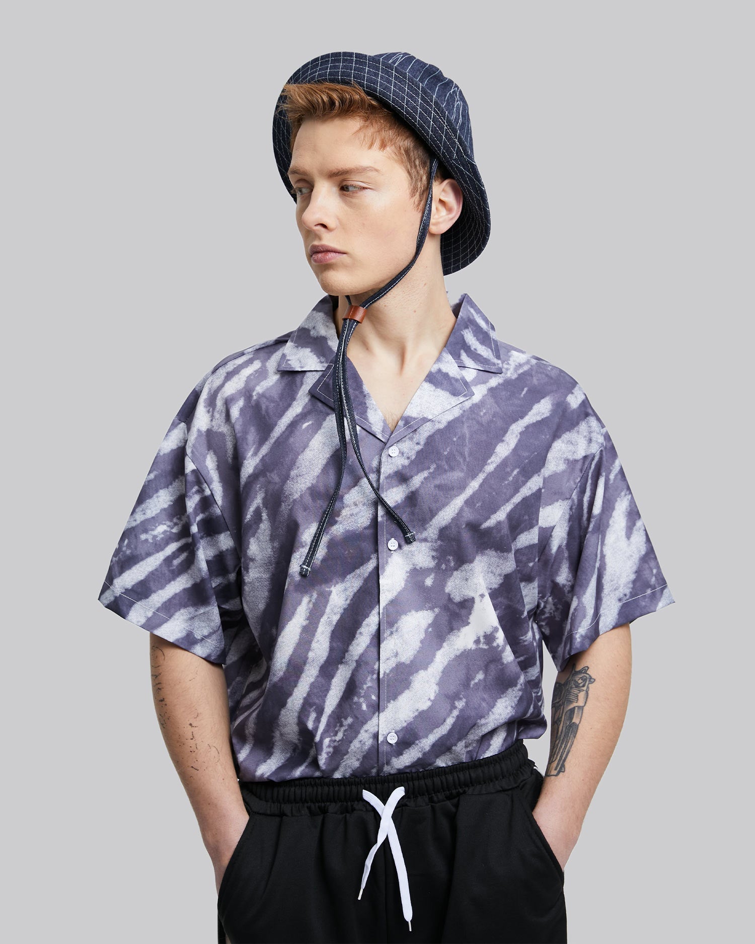 Tie-Dyed Short Sleeve Shirt image 1