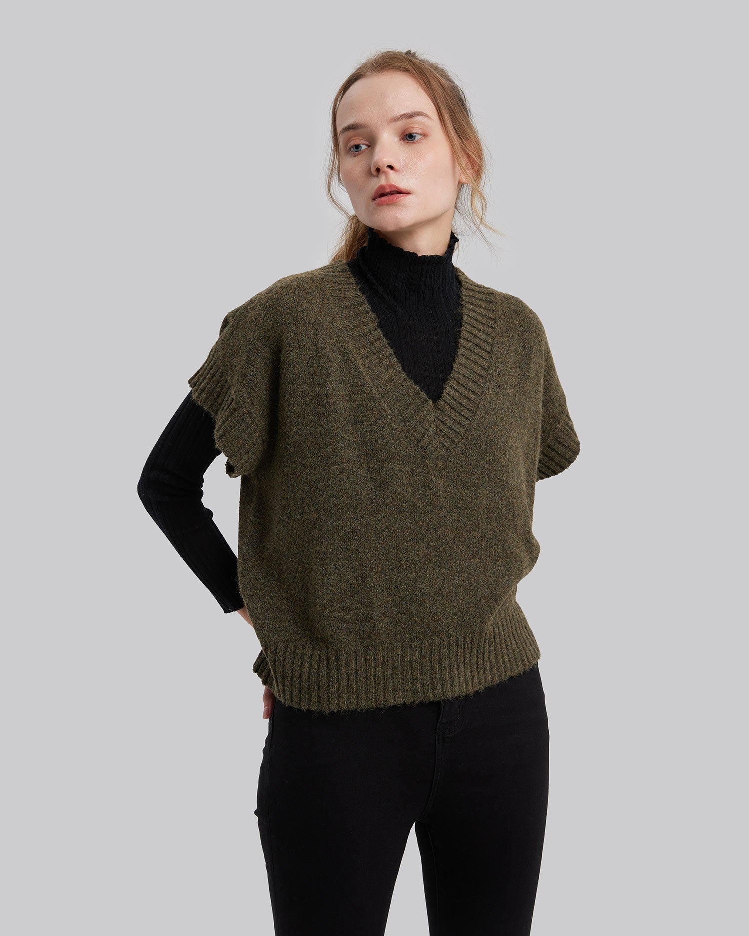 V-Neck Sweater image 1