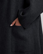 Buttoned Cashmere Coat image 4