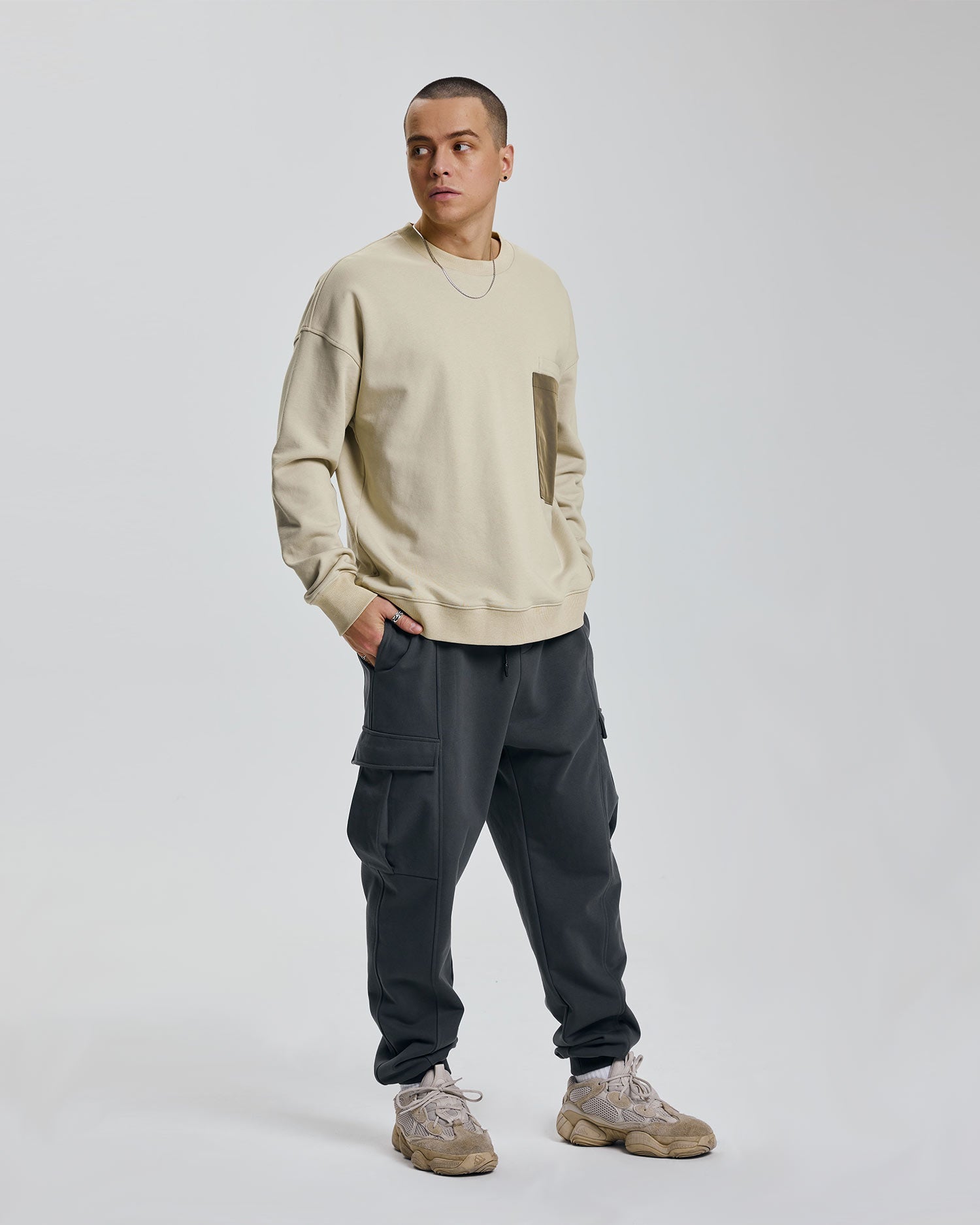 Pleated Cargo Pants image 2
