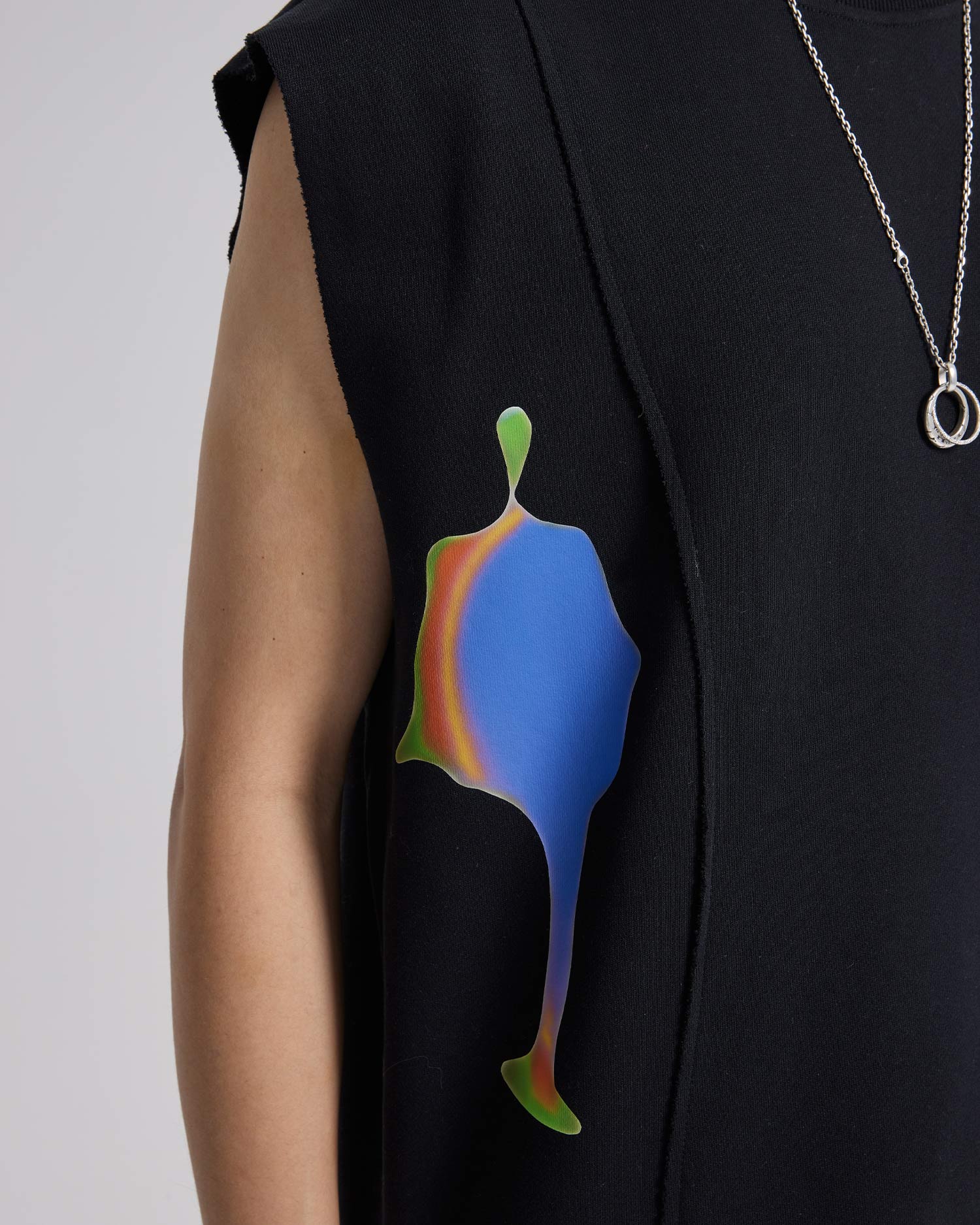 Sleeveless T-Shirt with Graphics image 5