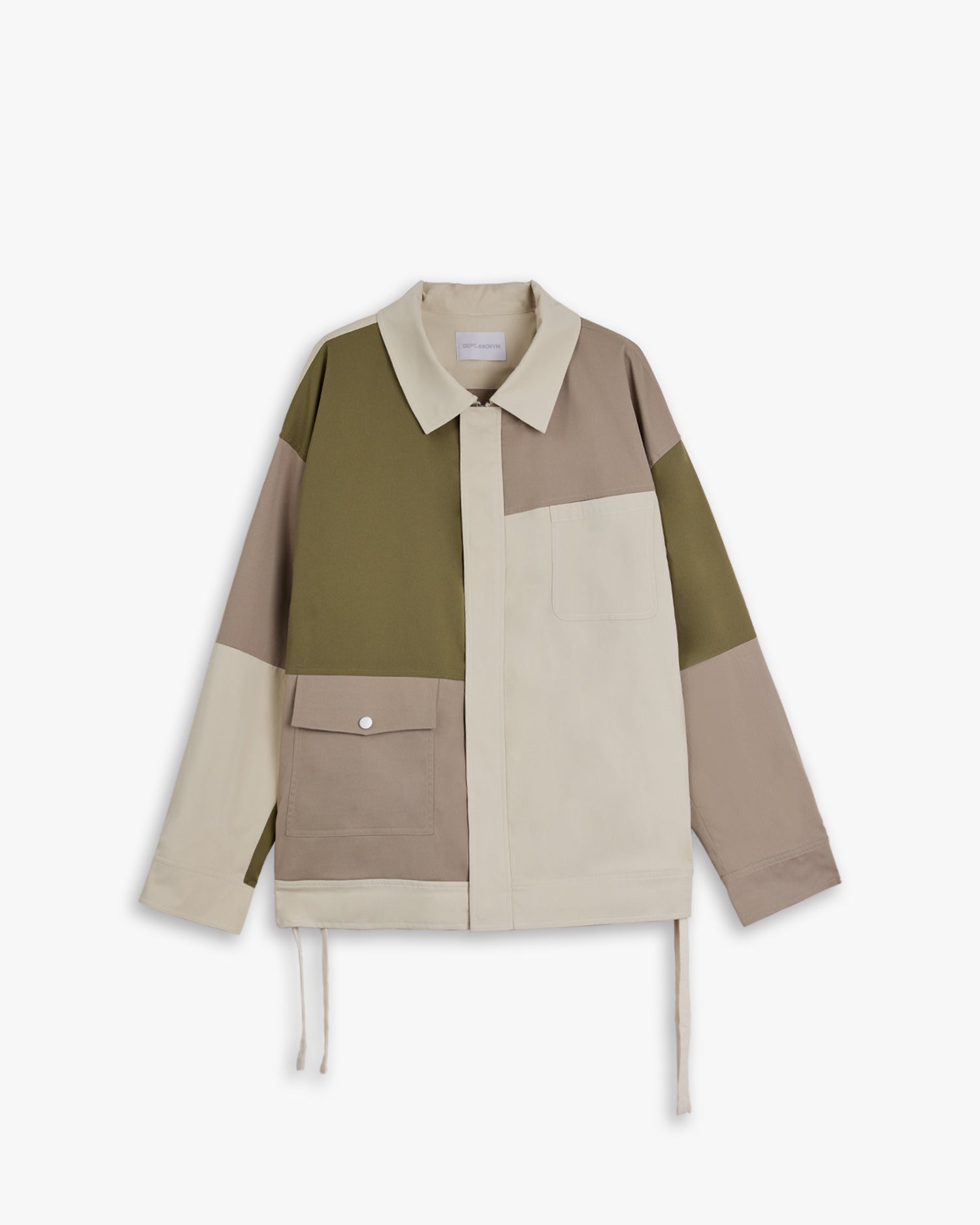 Paneled Over-Shirt image 0