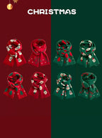 Soft &amp; Warm knitted Christmas scarf image 0