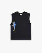 Sleeveless T-Shirt with Graphics image 0