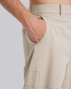 All-Cotton Ankle-Length Pants image 3