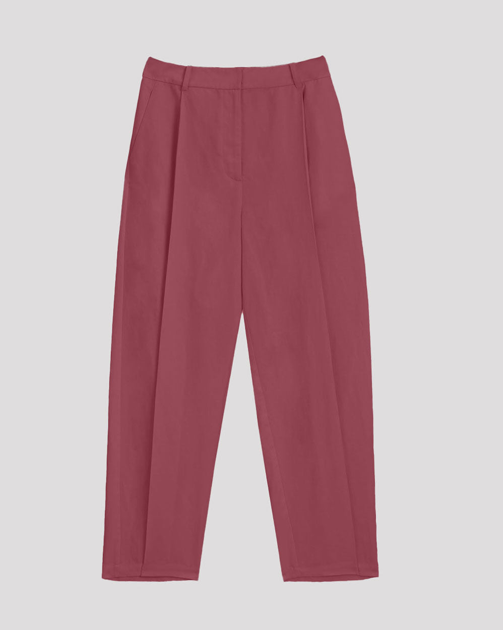 1 × Linen Tapered Pants - Pink, XL image