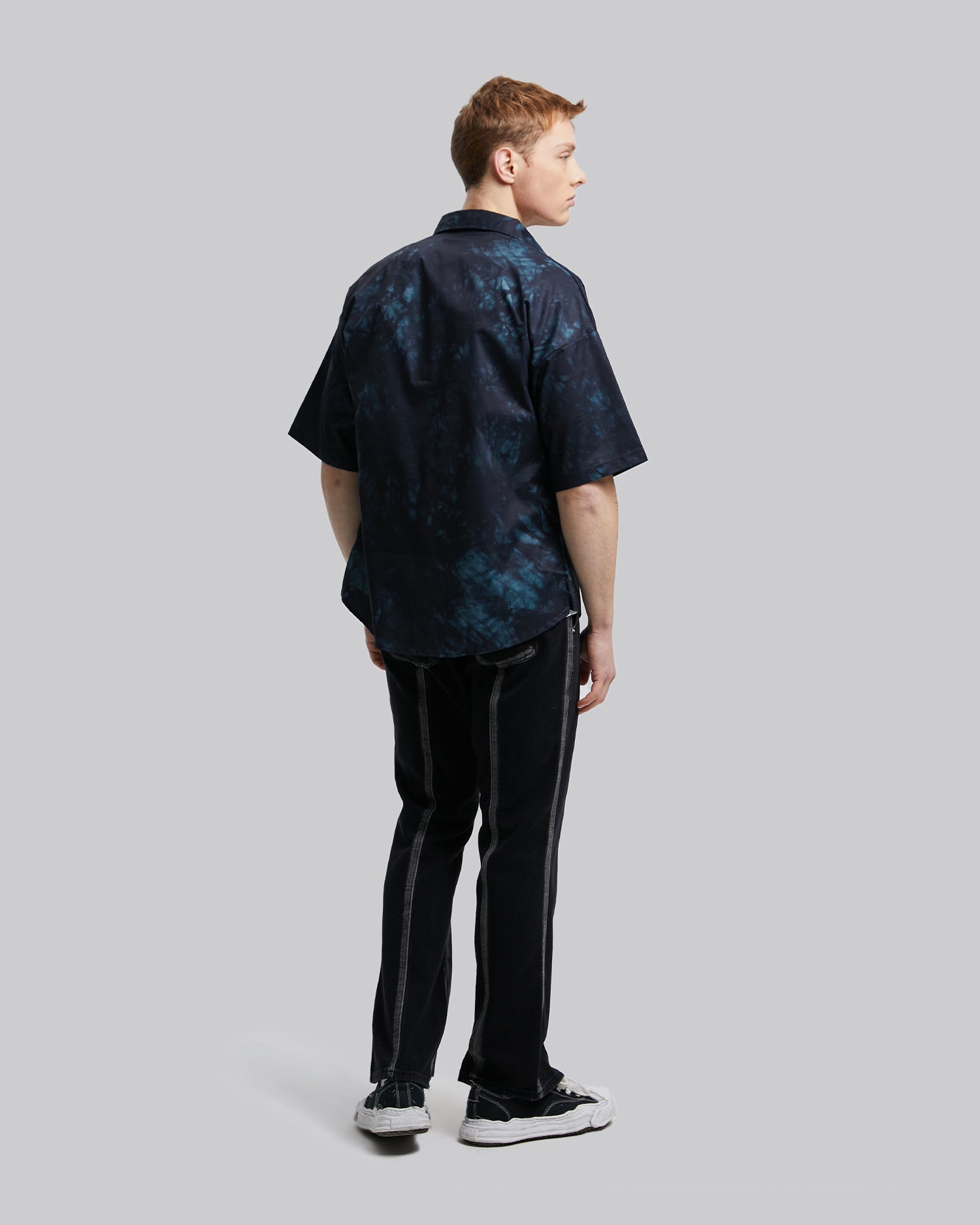 Tie-Dyed Short-Sleeve Shirt image 3