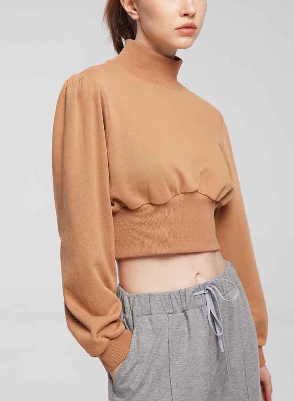 Vintage Mock Neck Sweatshirt image 1