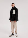 Half-Zip Patch Fleece Sweatshirt image 5