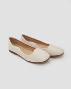 Wavy Stitch Flat Shoes - Maize, 11 image
