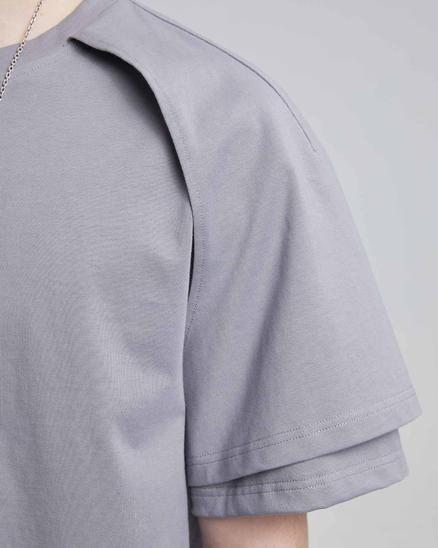 Faux Double-Layered T-Shirt image 5
