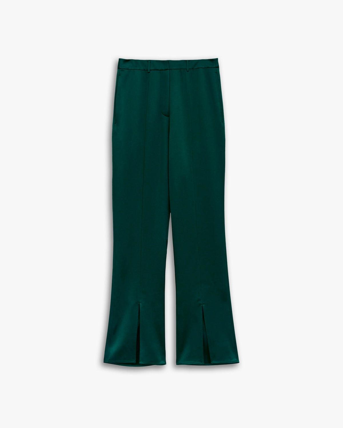 1 X Front Slit Wide-Leg Trousers