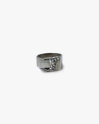 Silver Molten Ring image 3