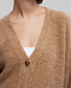V-Neck Button-Front Cardigan image 5