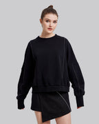 Zig-Zag Line Sweatshirt image 2