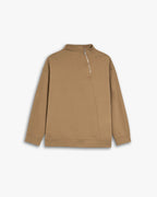 Diagonal Zipper Sweatshirt image 0