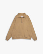 Plain Half-Zip Sweatshirt image 0