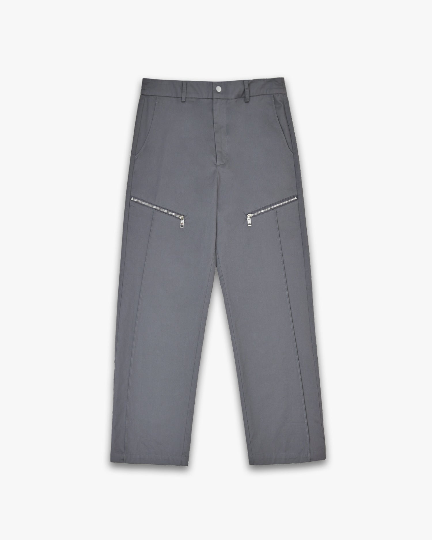 Pleated Pants with Zippers image 0