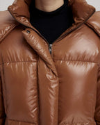 Duck Down Cropped Puffer Jacket image 3
