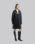 Faux-Leather Shirt image 1
