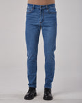 Regular Mid-Rise Jeans - Blue, XS image