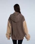Hooded Terry Contrast Jacket image 5