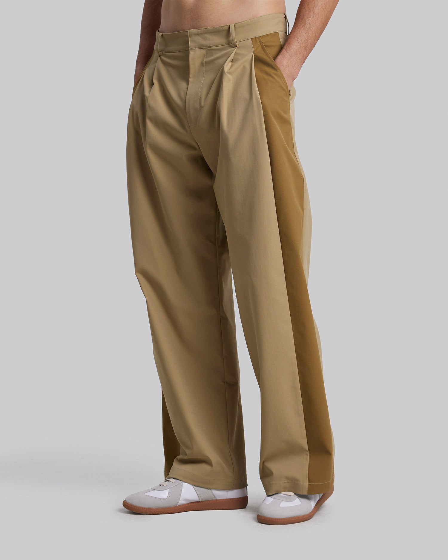 Baggy Paneled Pants image 1