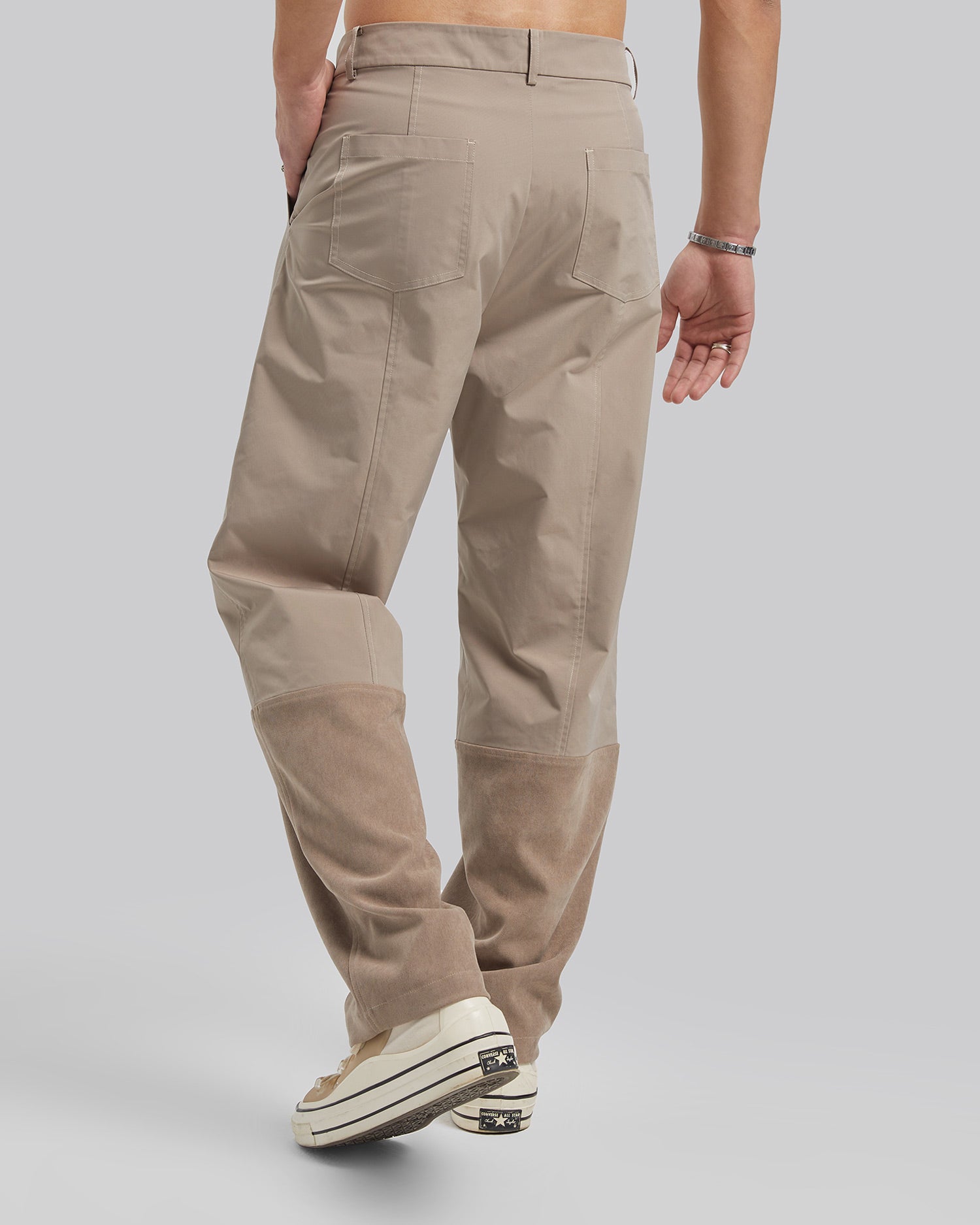 Roomy Paneled Pants image 4