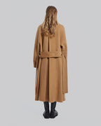 100% Wool Single Breasted Coat image 3