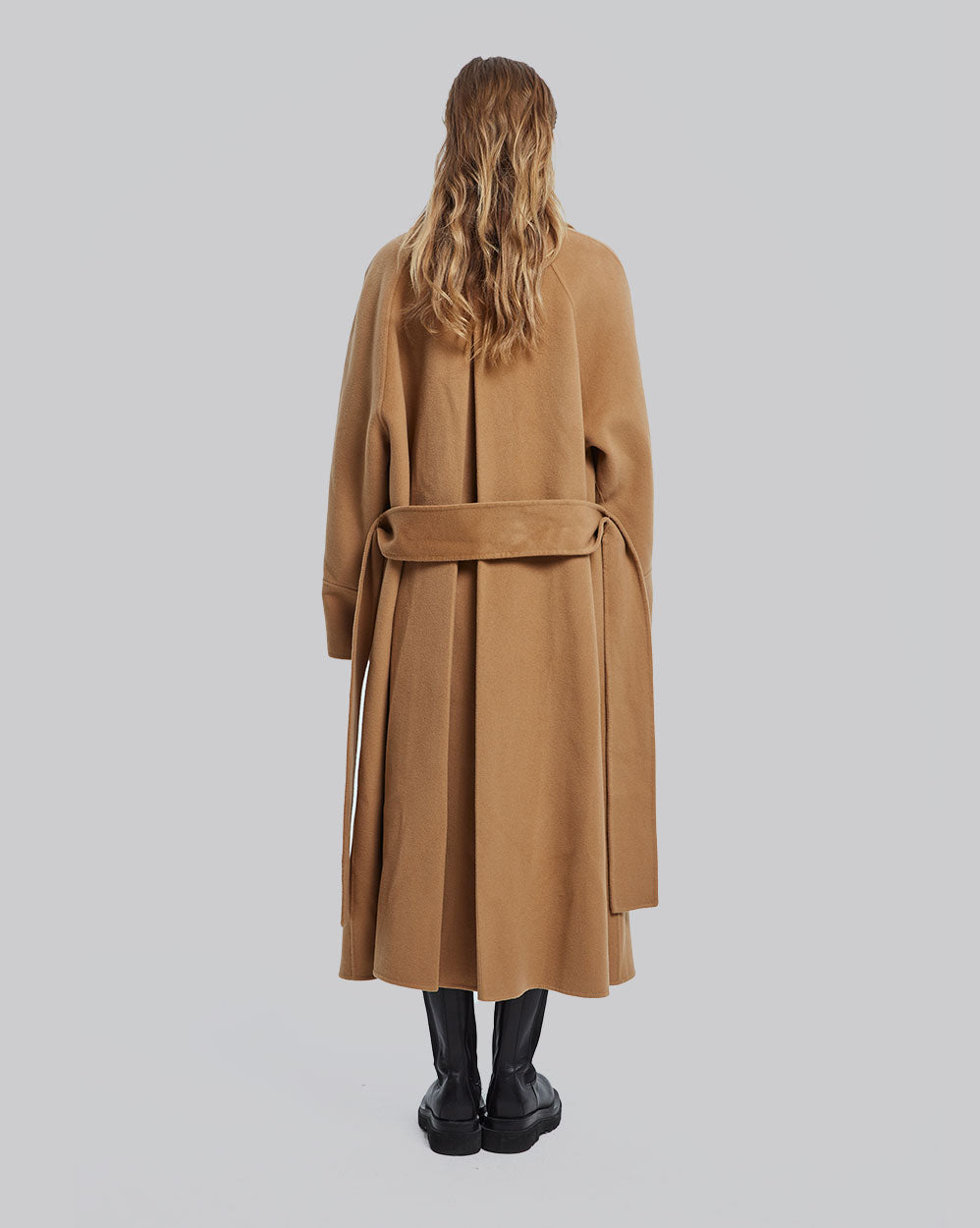 100% Wool Single Breasted Coat image 3