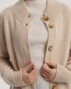Button Front Wool-Yak Cardigan image 4