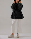 Pocket Fleece Hoodie - Black, S image