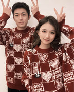 Heart Detail Crew Jumper image 1