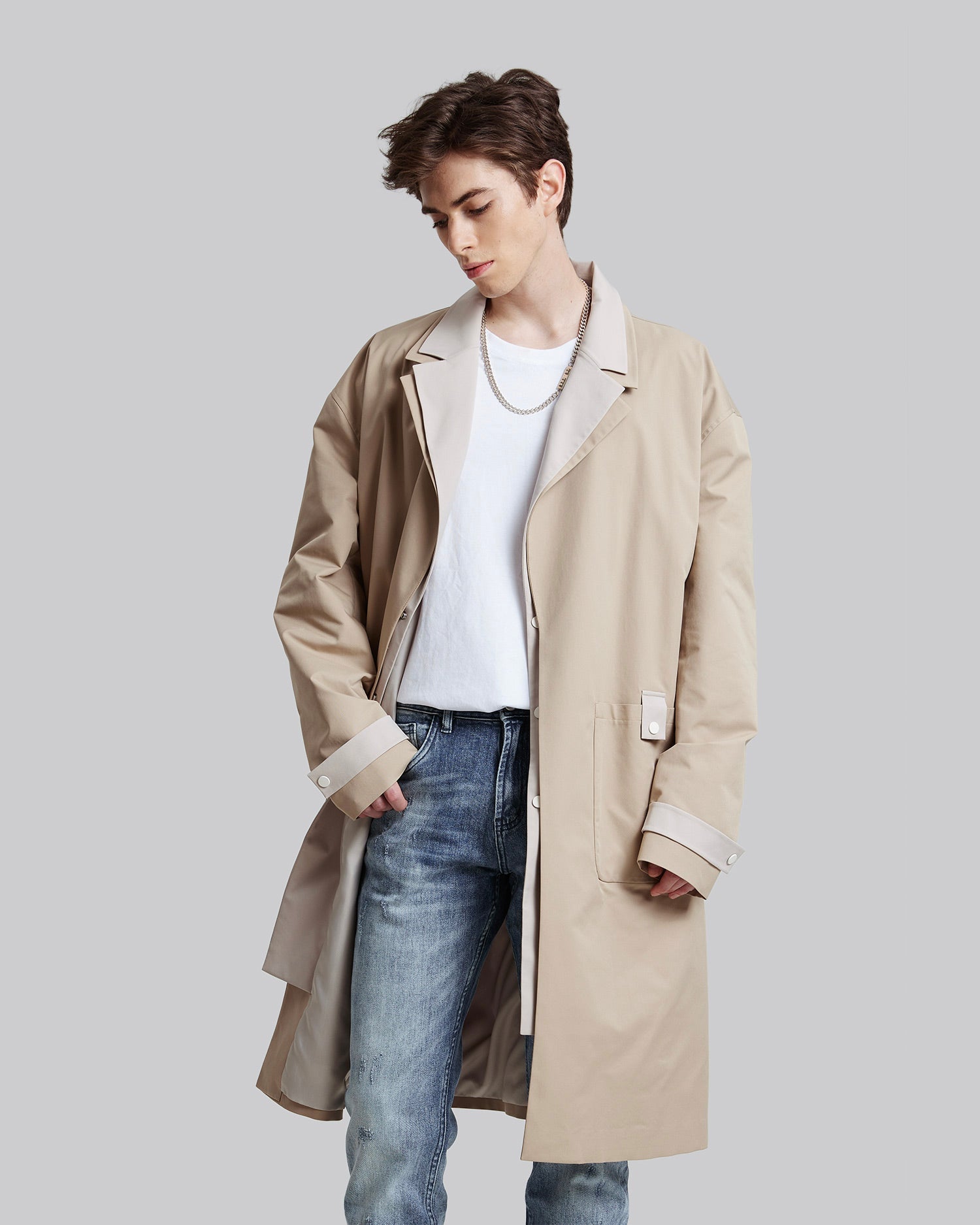 Double Lapel Coat image 1