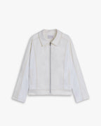 Paneled Duo-Chrome Jacket image 0