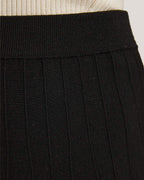 Stripe Knitted Midi Wool Skirt image 3