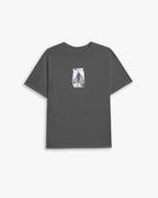 Front &amp; Back Print T-Shirt - Gray, S image