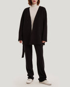 V Neck Cashmere Wrap Coat image 0