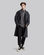 Diagonal Hand-Pockets Coat image 2