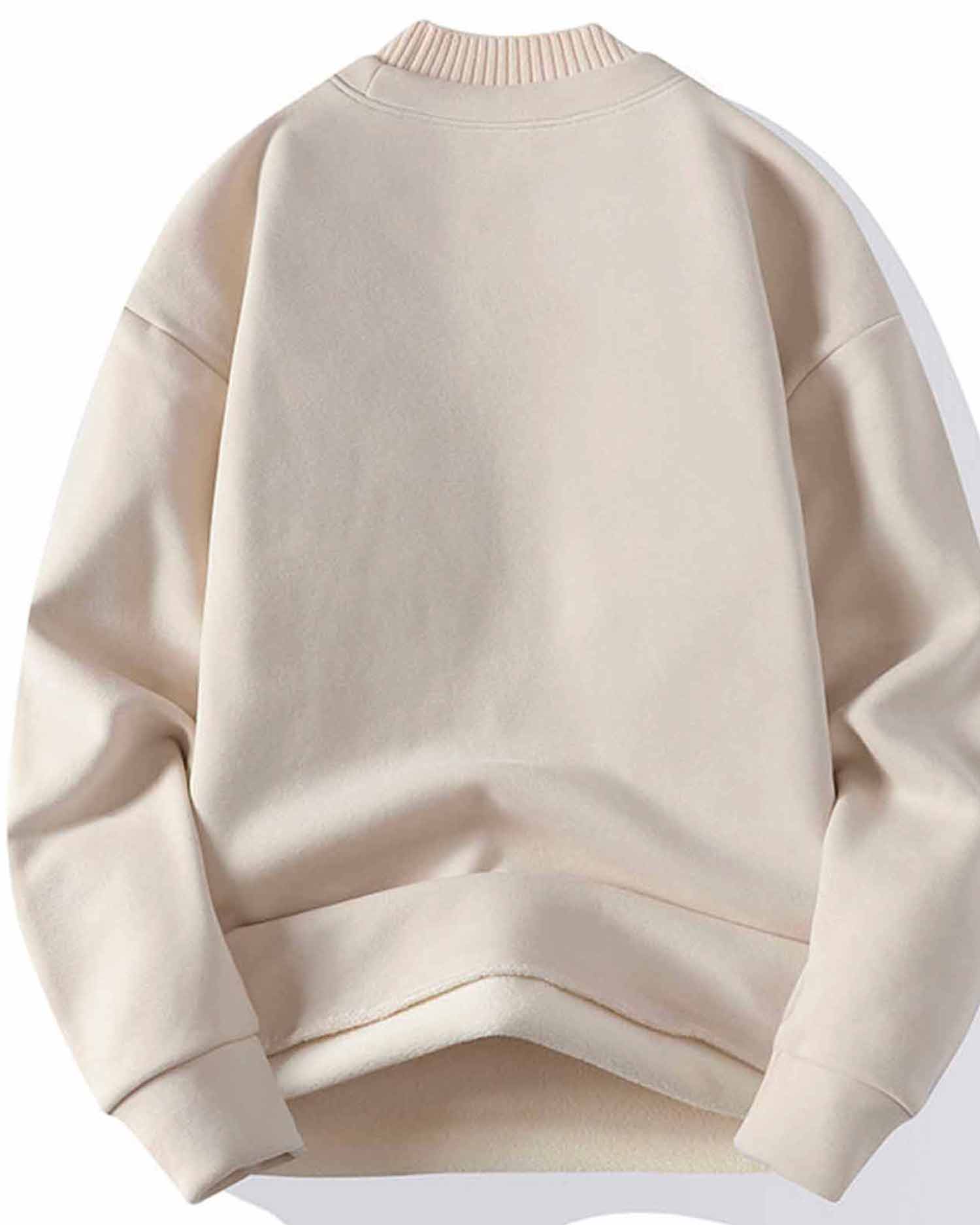 Layered Neck Cotton Pullover image 1