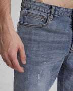 Blue Paint Splash Jeans image 2