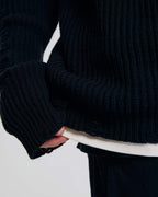 Distressed Crewneck Sweater image 5