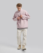 High-Neck Drawstring Essential Sweatshirt image 1