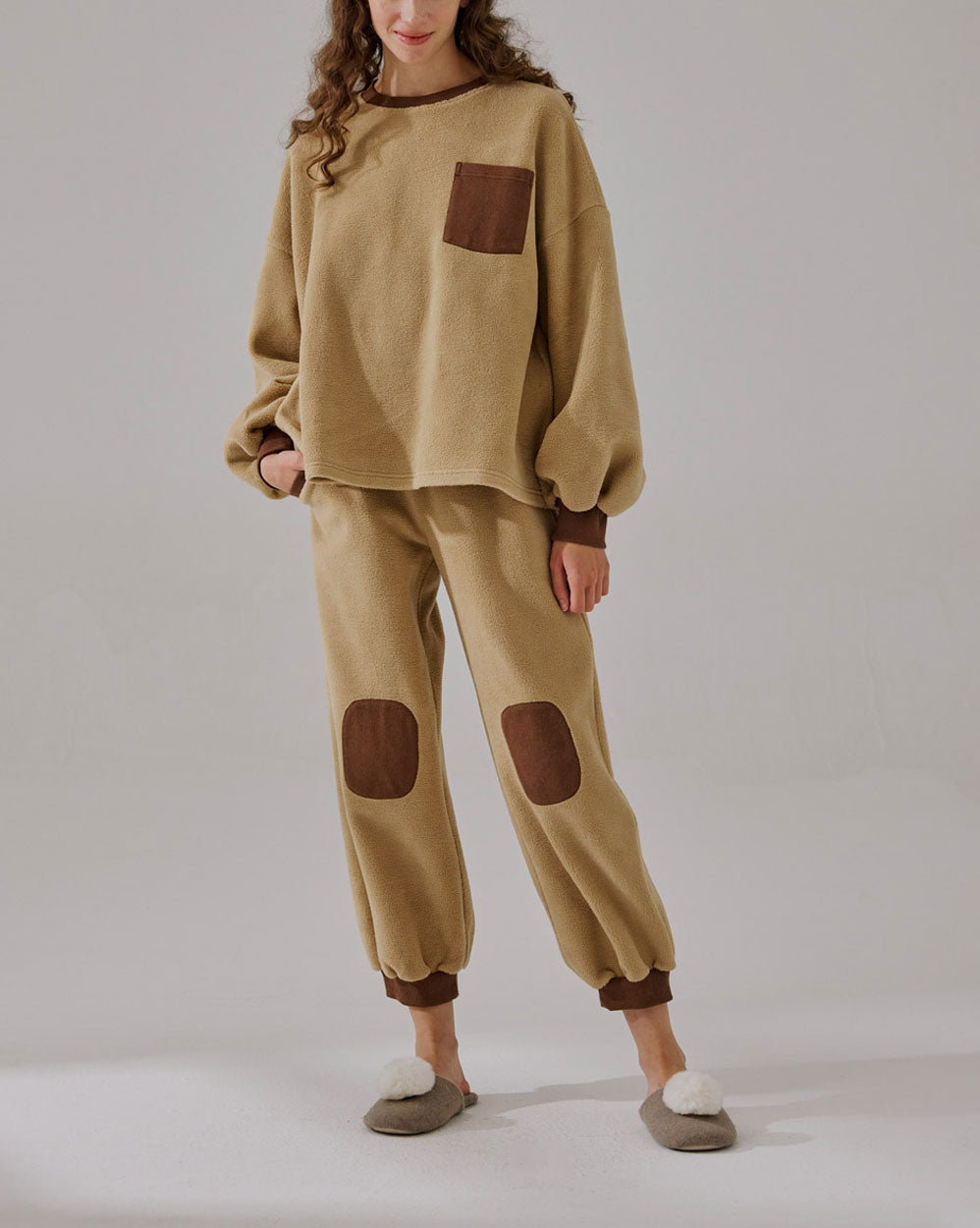 Fleece Color-Block Set image 1