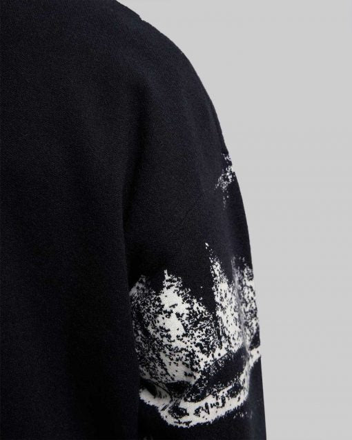 Buttoned Cardigan With Graphics image 1