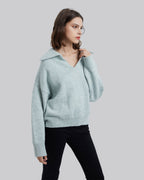 Spread Collar Sweater image 1