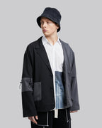Contrast Color Blazer image 1